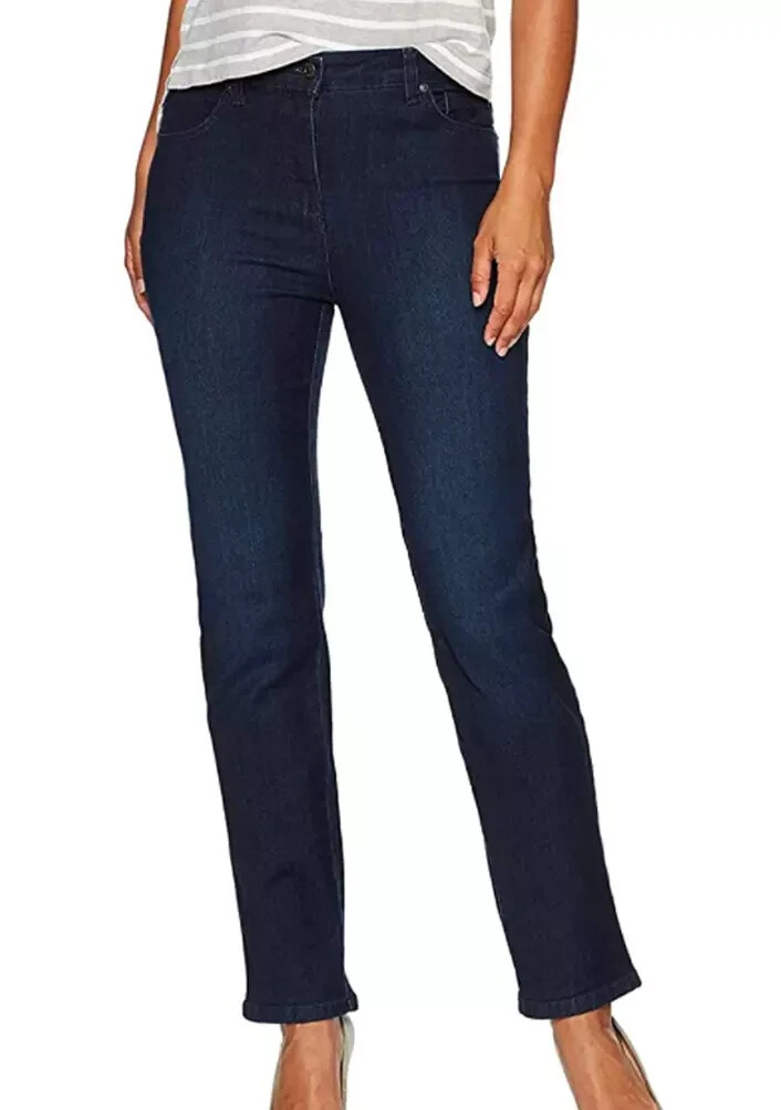 Gloria Vanderbilt Women's Amanda Tapered Leg High-Rise Jeans,Portland,10 Average