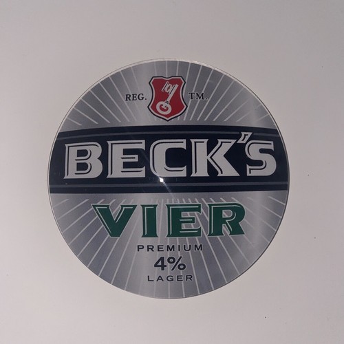 Various Beck's Vier Badges, Pub, Bar, Lager, Ale, Mancave, Beer Pump, Beer Font - Picture 9 of 14