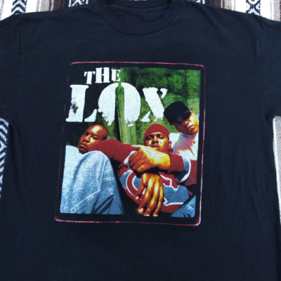 The Lox hip hop BLACK retro T-shirt Short sleeve All sizes S-5Xl