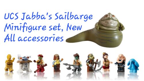 LEGO 75397 Star Wars UCS Jabba's Sail Barge - All Minifigures, Pristine