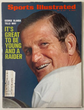 GEORGE BLANDA RAIDERS July 19, 1971 Sports Illustrated Bagged/Boarded!