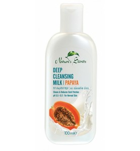 deep cleansing milk with aloe vera