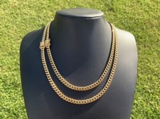 6mm Miami Cuban Link Chain Necklace 20 22 24 Men s Women s Stainless Steel