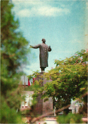 Monument Yuldash Akhunbabaev Uzbekistan Postcard Unposted
