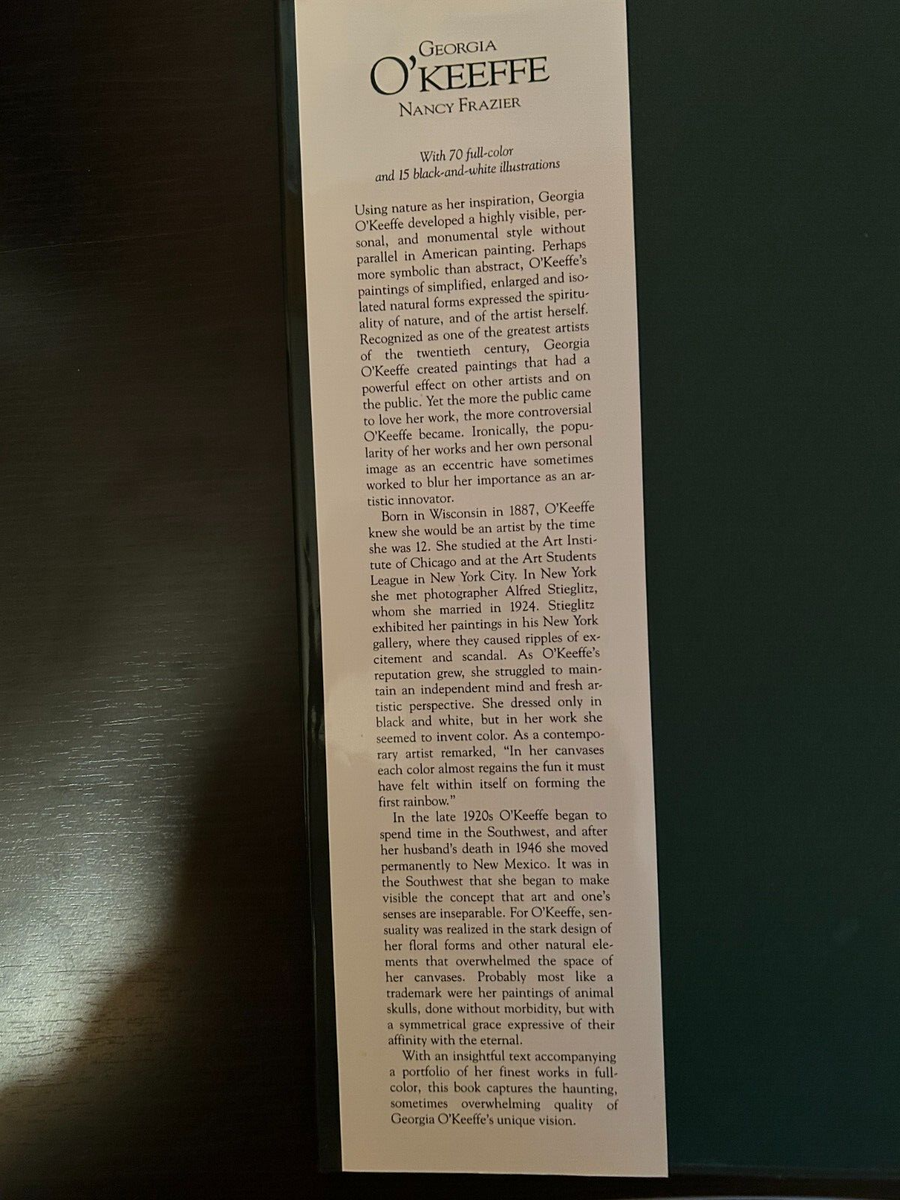 O'Keeffe アートブック　ケース付き Vintage Georgia O'Keeffe Hardcover Art Book – Maven Collective