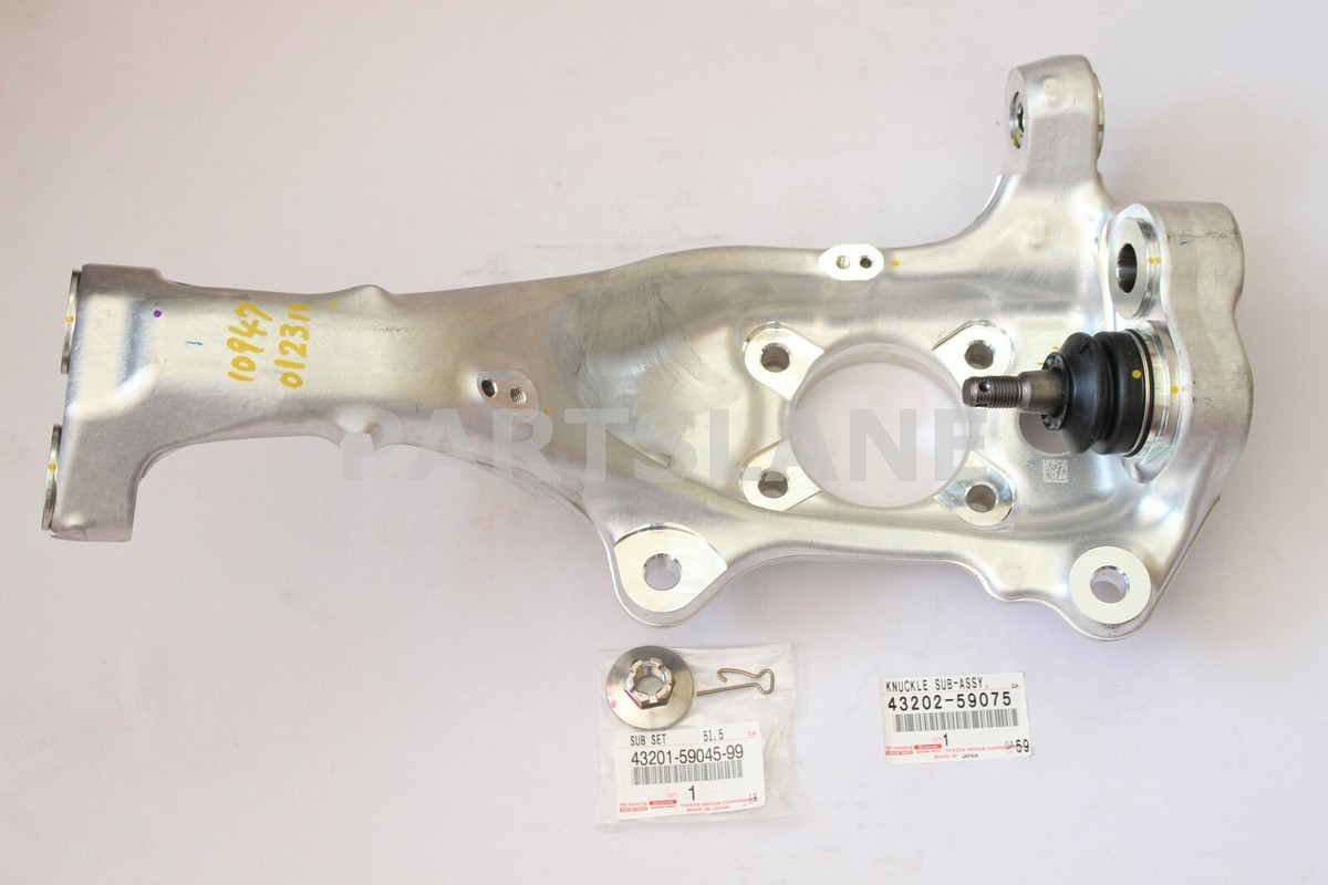 Toyota Lexus LS460 LS600h OEM Genuine Spindle Knuckle Steering LH