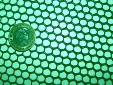 GREEN 30cm x 30cm SEMI-RIGID HDPE 7mm HEAVY DUTY PLASTIC MESH SCREEN FISH FILTER