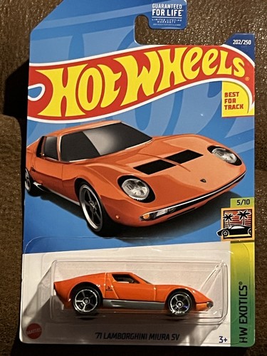 Hot Wheels Exotics '71 Lamborghini Miura SV