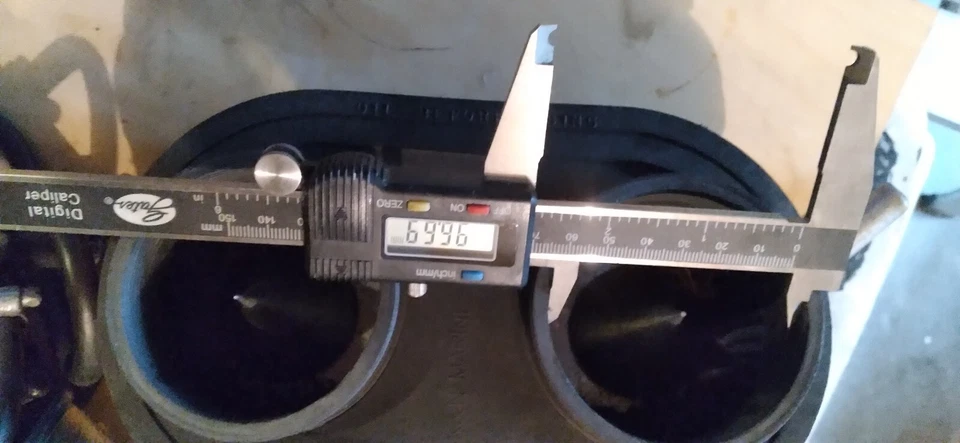 Filtro de moto acuática de doble carburador K & N conos de vórtice de un conjunto de supers dobles Makuni Foto 3 de 4