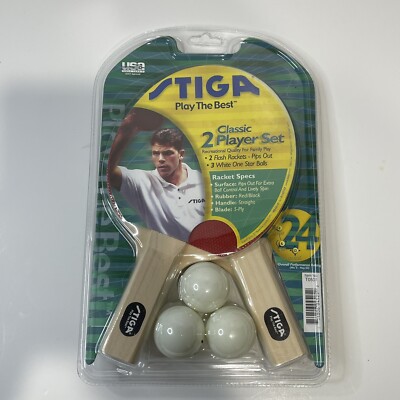 Stiga Play The Best 2 Classic Player Set T0501 New