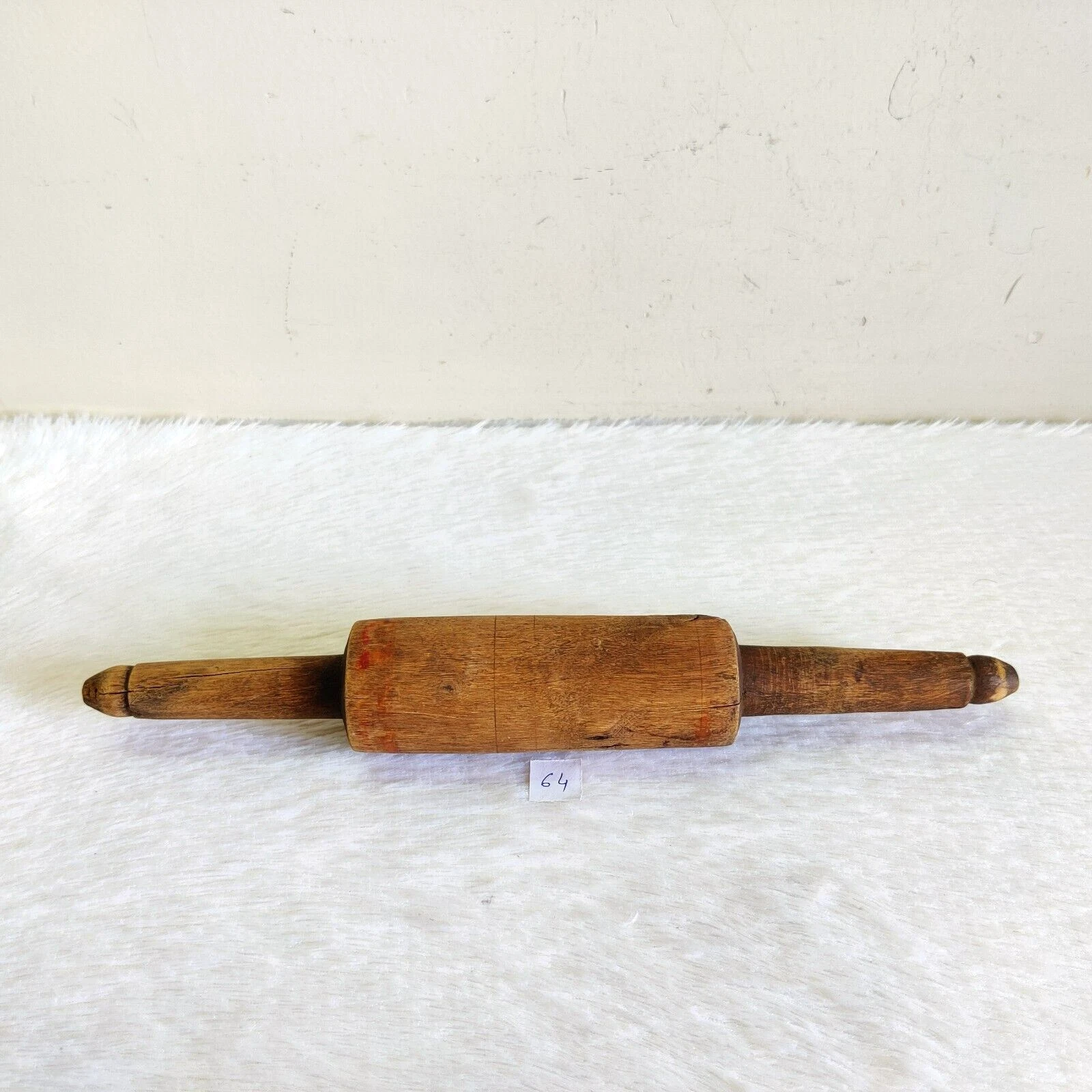 Vintage Primitive Original Handmade Tortilla Bread Bakers Wooden Rolling Pin 64
Opens in a new windo