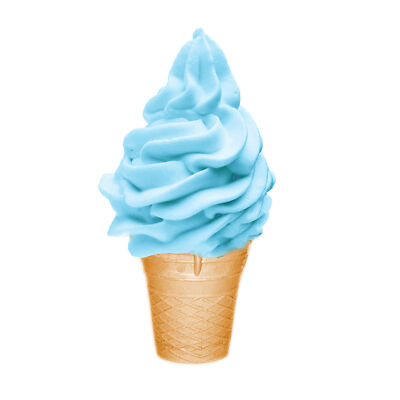 Joghurt Schlumpfeis Blaues Softeis Pulver
