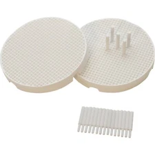 Mini Honeycomb Soldering Board Large 1.6mm Hole with Pins 3" Diameter
