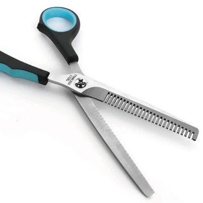 Claw Claws 7 inch Thinning Scissors with 26-Teeth Stainless Steel Blades and Wav