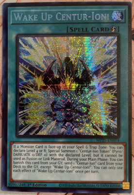 wake up centur-ion - MP25 - EN074  - Prismatic Secret Rare - NM/M