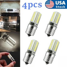 4x E17 Led Bulb Microwave Oven Light Dimmable 4w Natural White 6000k Light New 4x E17 Led Bulb Microwave Oven Light Dimmable 4w Natural White 6000k Light New