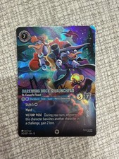 Disney Lorcana TCG Darkwing Duck Launchpad Enchanted Foil 242/207 EN