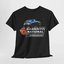 American T-Shirt Funny Size S to 5XL Grand National Intercooled Logo 