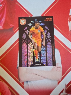 2025 DAKA Team Netherlands Soccer Insert Purple Denzel Dumfries /199