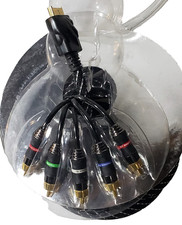 Psyclone Component Cable XBOX 360 For With Digital Audio 12ft Cable Cord