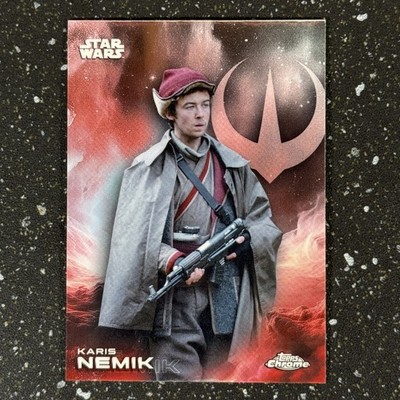 Karis Nemik 2025 Topps Chrome Star Wars #68 Andor