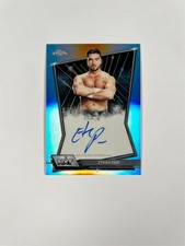 2026 WWE Topps Chrome Ethan Page NXT Refractor Autograph NXT-ENT On-Card