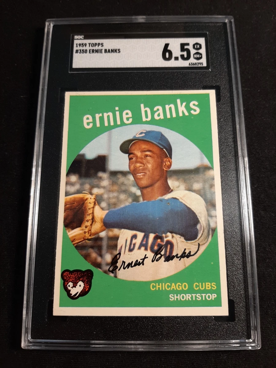 Ernie Banks Baseball 1959 Season Sports Trading Cards