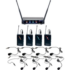 VocoPro Digital-Quad-B3 Four Channel UHF Digital Wireless - Frequency Set 3 LN
