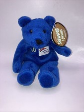 NFL Bear Salvino's Bammers Terrell Davis 30 Denver Broncos 1999 Blue Plush