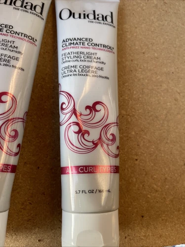 Lot Of 3 Ouidad Advanced Climate Control Featherlight Styling Cream 5.7 Oz