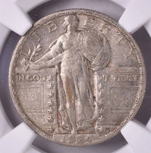 1924 Standing Liberty Silver Quarter - NGC XF45