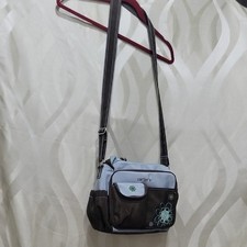 Carter's Blue Brown Y2K Floral Colorblock Easy Wipe Down Lunch Box Baby Bag