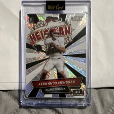 Wild Card Comix Fernando Mendoza 2025 Serial Numbered Football Card