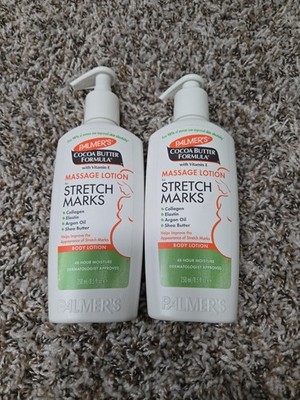 2 Pack Palmers Cocoa Butter Formula Massage Lotion for Stretch Marks 8.5oz ea