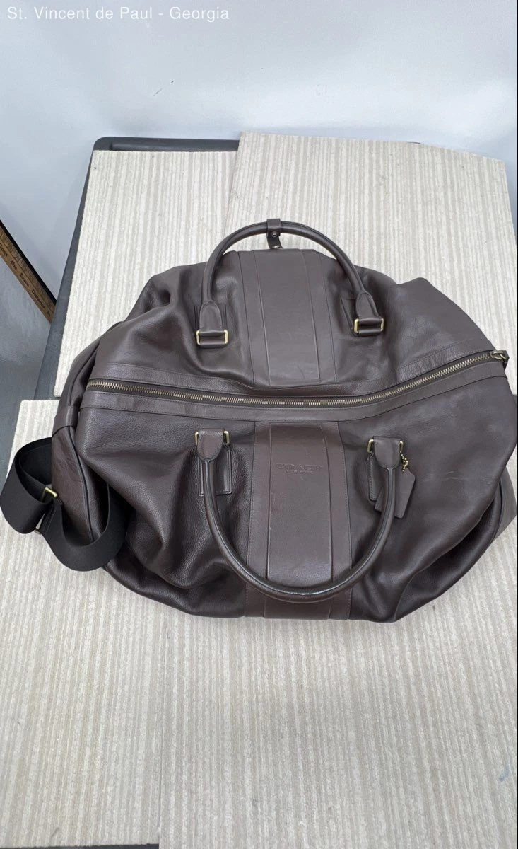 Coach Leather Duffle/Gym Bags for Men for sale | eBay