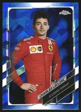 2021 Topps Chrome Sapphire Formula 1 #11 Charles Leclerc - Racing