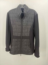 Pre-Owned Anatomie Black Size Large Zip Up Jacket