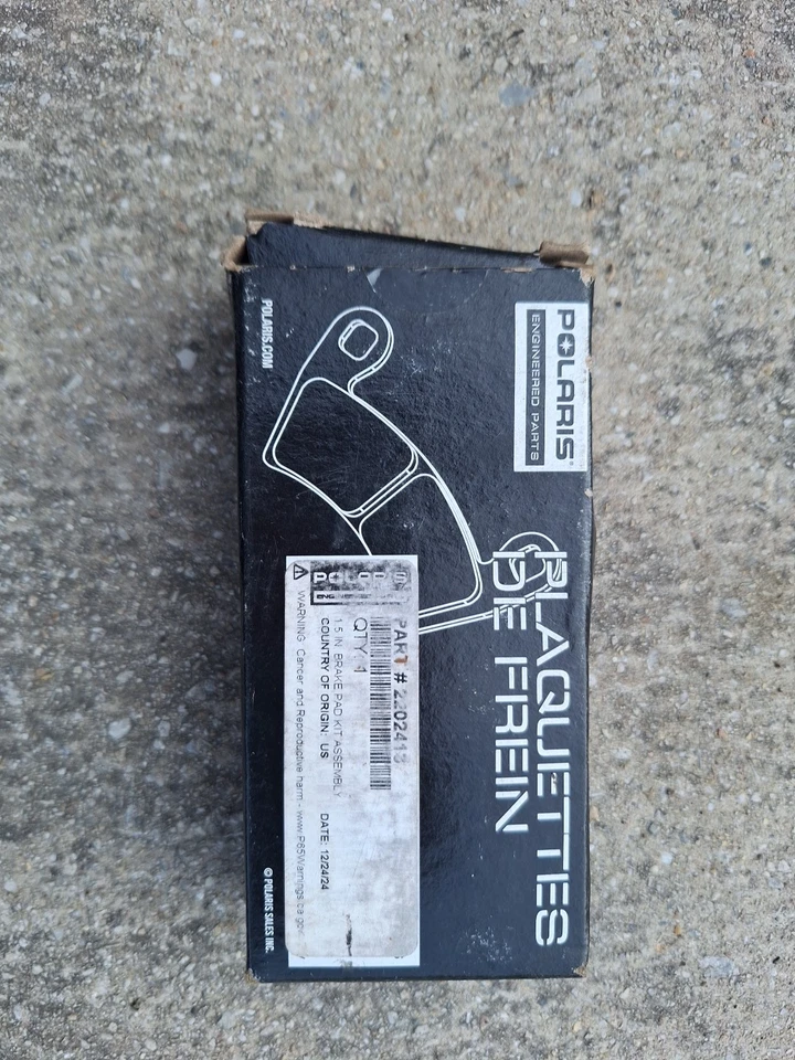 Kit de pastillas de freno Polaris OEM, delantero-trasero 2202413 Ranger Ace 570 500 800 900 1000 Foto 2 de 4
