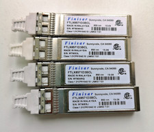 NEW 4x FINISAR FTLX8571D3BCL SFP + GBIC Moduł 850nm Transceiver 10000BaseLC 10G 