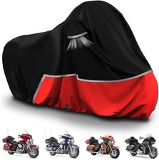 Waterproof Motorcycle Cover Replace for Harley Davidson Touring Limited with Tru
