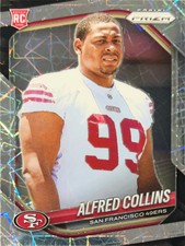 2025 Panini Prizm Alfred Collins #388 Lazer RC