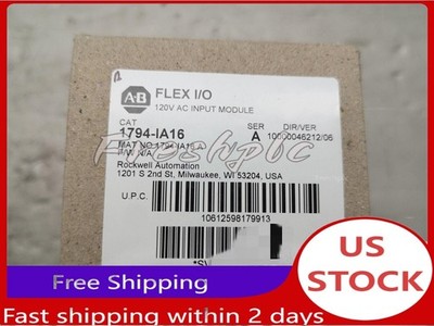New Sealed Factory Allen Bradley AB 1794-IA16 Flex 16 Point Digital Input Module