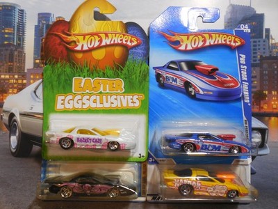 Hot Wheels PRO STOCK FIREBIRD LOT 4 B&M PERFORMANCE EASTER EGGCLUSIVES FIRST EDI