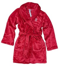 VICTORIA'S SECRET COZY SHORT PLUSH BATH ROBE CRYSTAL LOGO XS/S M/L XL/XXL NWT
