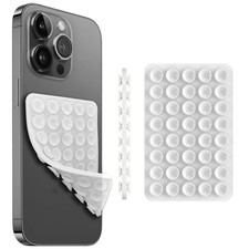 Double-Sided Suction Phone Grip Transparent , Case Translucent