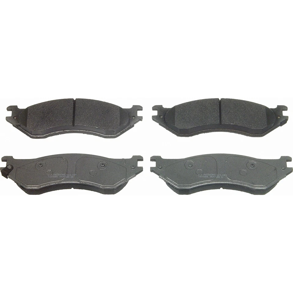 Front Rear Disc Brake Pads fits 2001 2002 Dodge Ram 2500 - Imagem 3 de 4