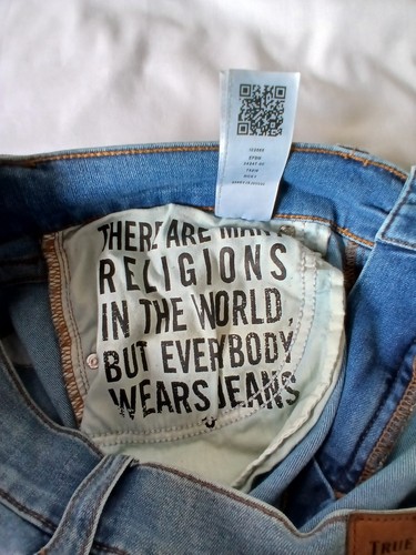 True Religion Ricky Jeans 38x34 , Mens Straight Leg, Used. - Picture 4 of 12