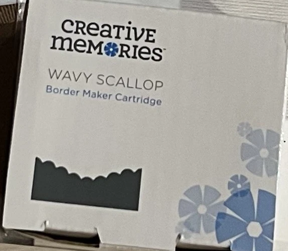 New Creative Memories wavy scallop 2025 secret box #4 Border Maker Cartridge - Image 1 of 1