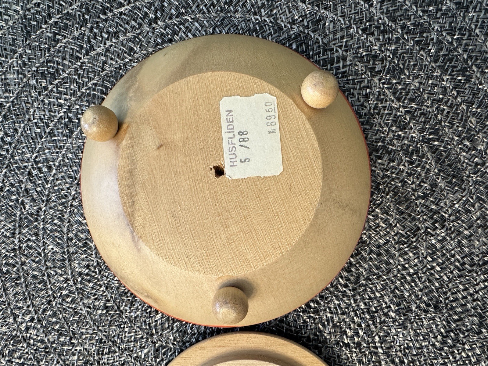 Norwegian Viking ship Folk Art Painted Box