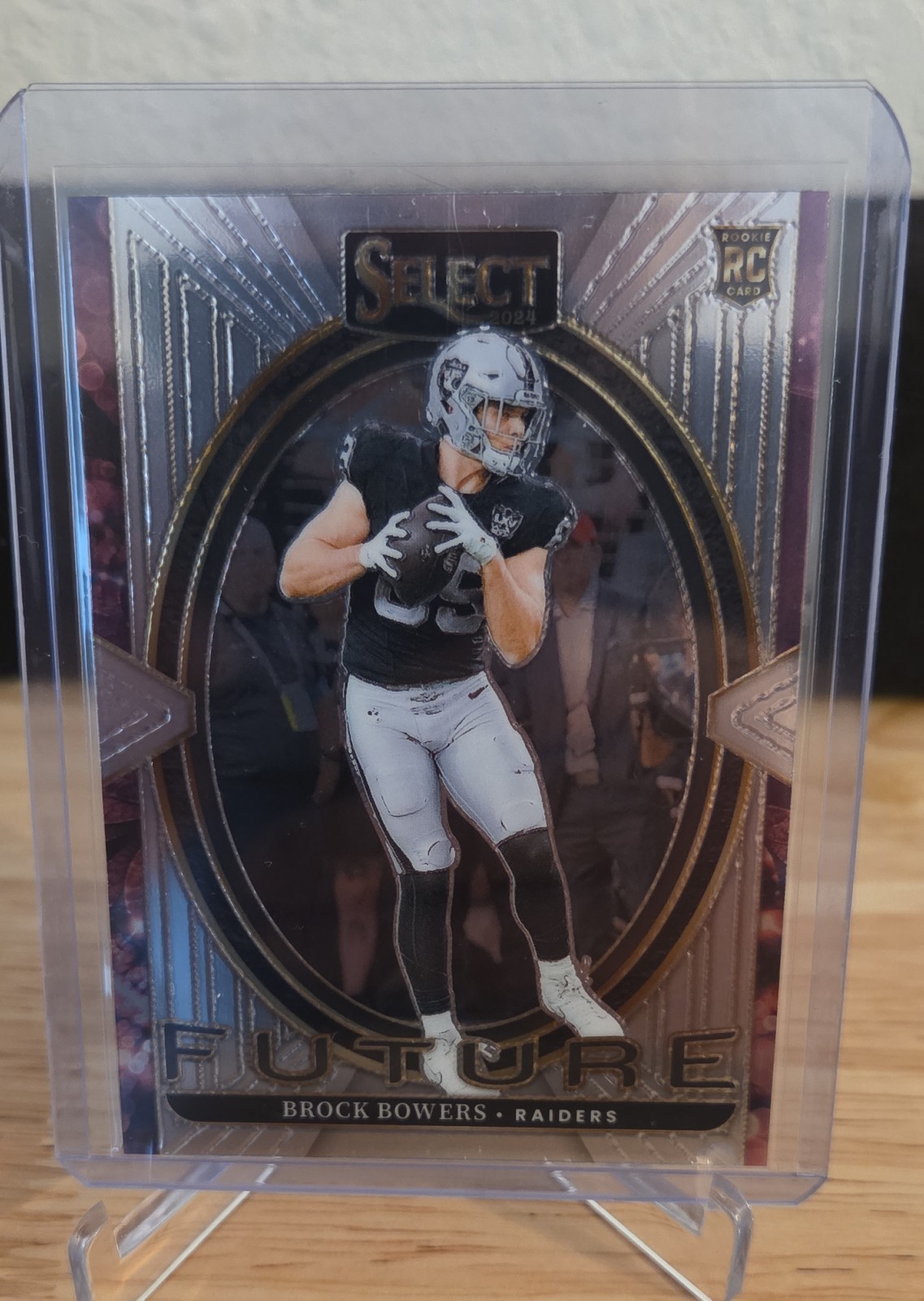2024 Panini Select - Select Future Brock Bowers #3 (RC) Las Vegad Raiders